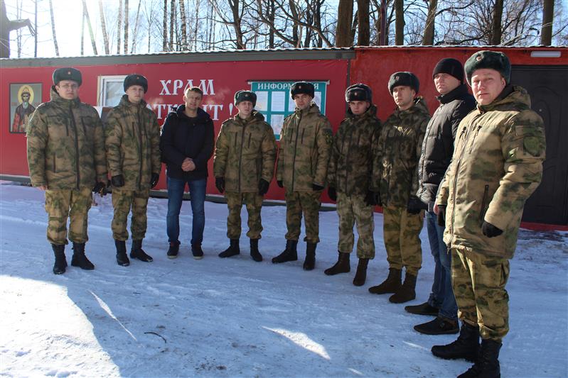 В День защитника Отечества в Главном Храме Росгвардии состоялось богослужение 