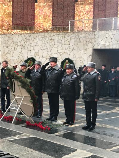 Руководитель волгоградского областного управления Росгвардии поучаствовал в мероприятии в память о защитниках Сталинграда