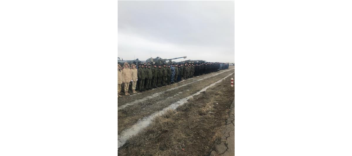 В Волгоградской области при участии росгвардейцев прошли мероприятия в честь Дня защитника Отечества