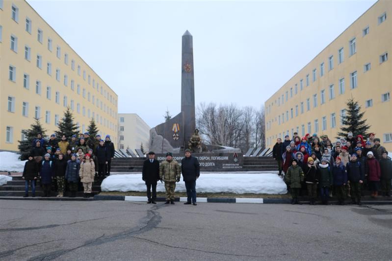 В рамках «Недели мужества» софринская бригада оперативного назначения открыла свои двери для курсантов военно-патриотических клубов России