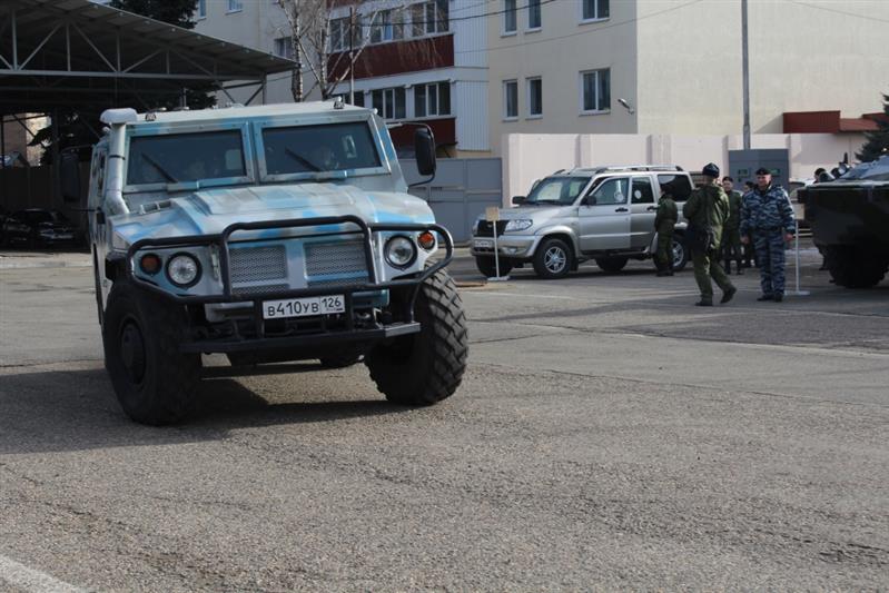 Кадеты-ермоловцы посетили Управление Росгвардии по Ставропольскому краю
