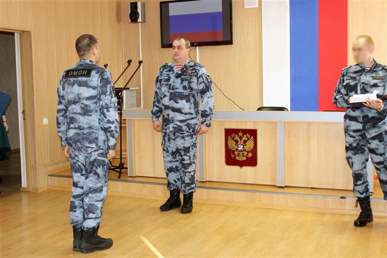 Оперативная рота орского ОМОН отметила 25-летие