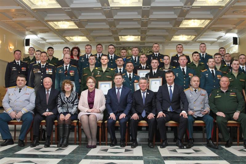 Военнослужащие Росгвардии удостоены премии губернатора Хабаровского края