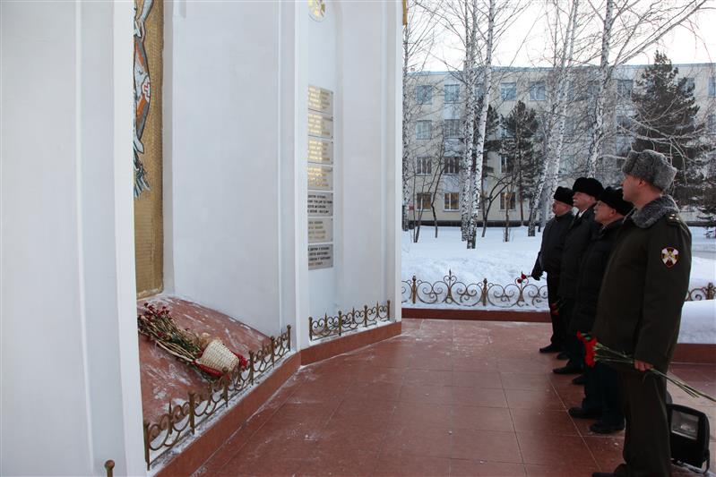 В Новосибирском институте войск национальной гвардии прошли мероприятия по случаю 30-й годовщины вывода советских войск из Афганистана