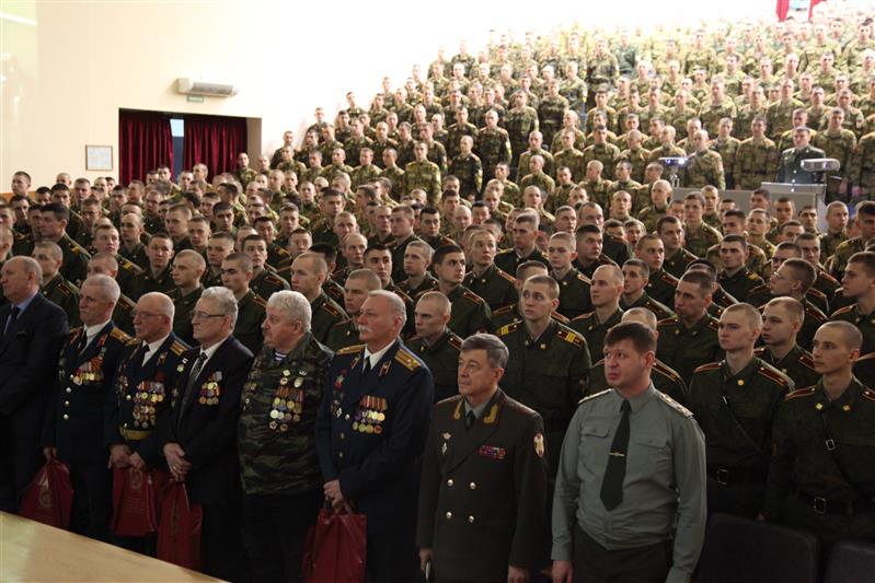 В Новосибирском институте войск национальной гвардии прошли мероприятия по случаю 30-й годовщины вывода советских войск из Афганистана