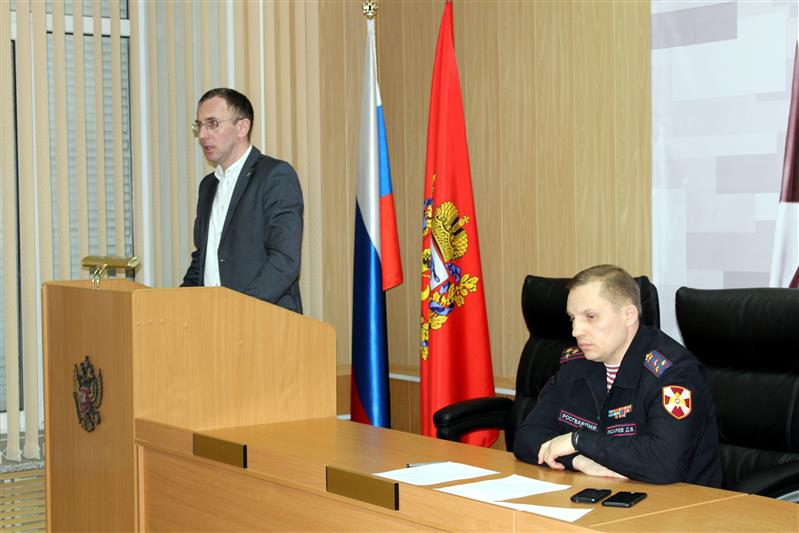 В Оренбурге представители Росгвардии и частных охранных организаций подписали соглашение о взаимодействии