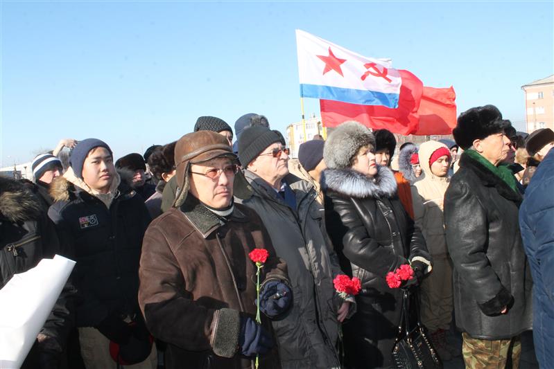 Росгвардейцы Бурятии приняли участие в митинге, посвященном 30-й годовщине вывода советских войск из Афганистана