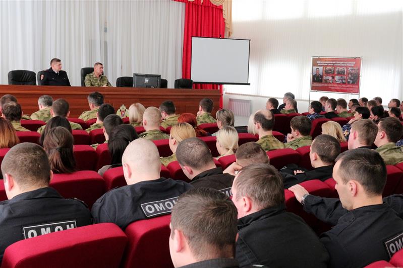 В Управлении Росгвардии по Ростовской области состоялся вечер вопросов и ответов