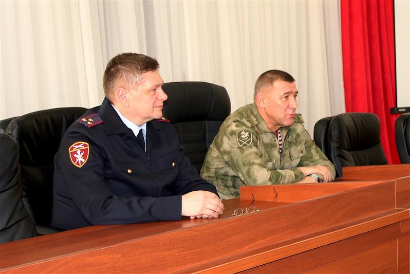 В Управлении Росгвардии по Ростовской области состоялся вечер вопросов и ответов
