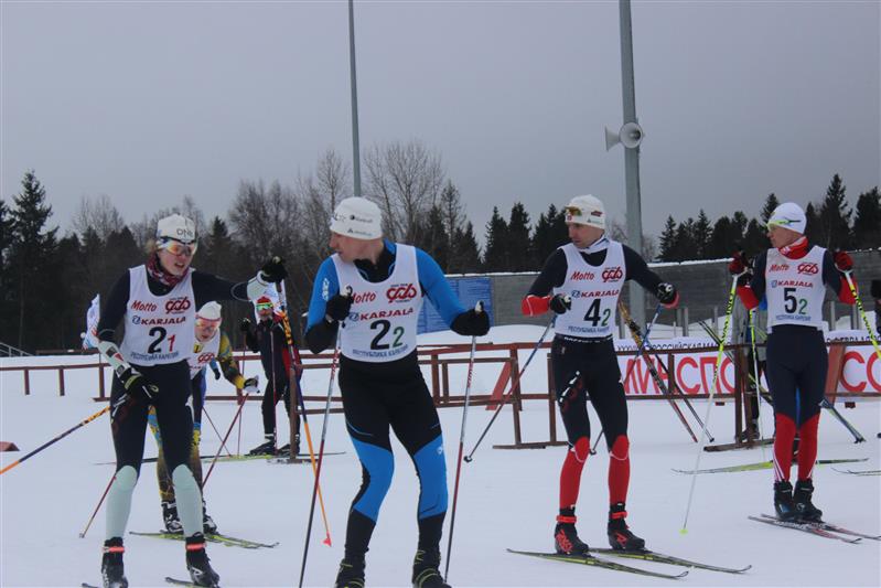 Команда Росгвардии заняла второе место на чемпионате карельского отделения ВФСО «Динамо» по лыжным гонкам