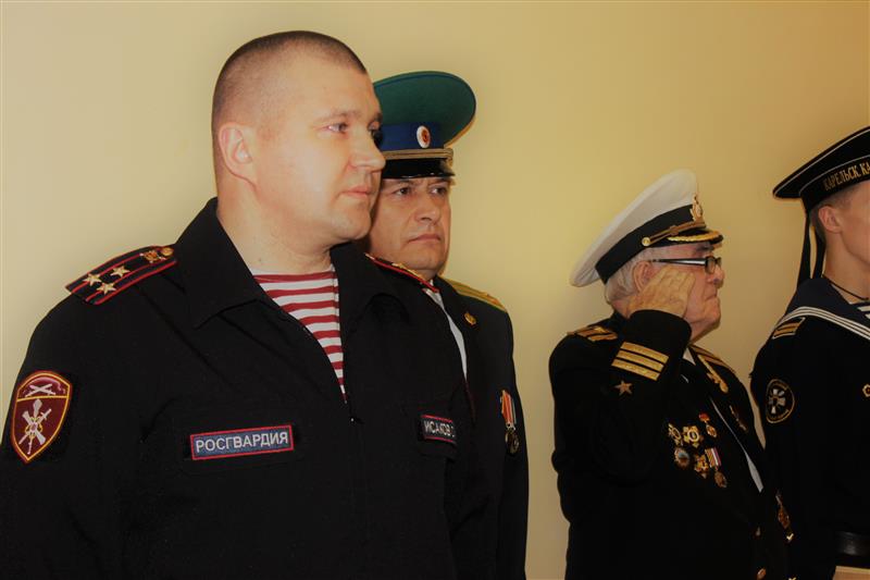 Руководство карельского управления Росгвардии приняло участие в присяге воспитанников кадетского корпуса имени Александра Невского