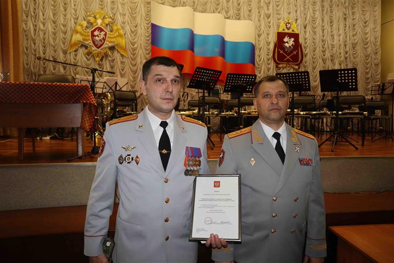 В управлении Уральского округа Росгвардии состоялось торжественное собрание, приуроченное ко Дню защитника Отечества 