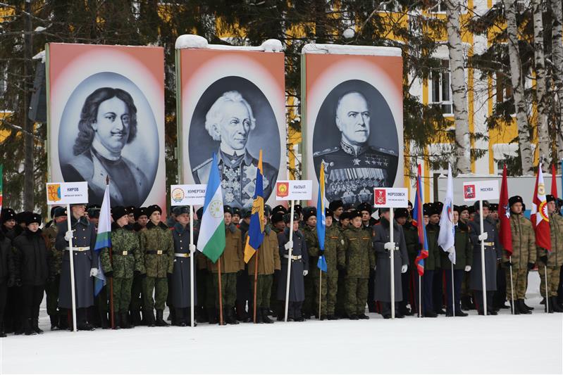 Кадеты МПКУ имени М.А. Шолохова принимают участие в международном слете «Равнение на победу»
