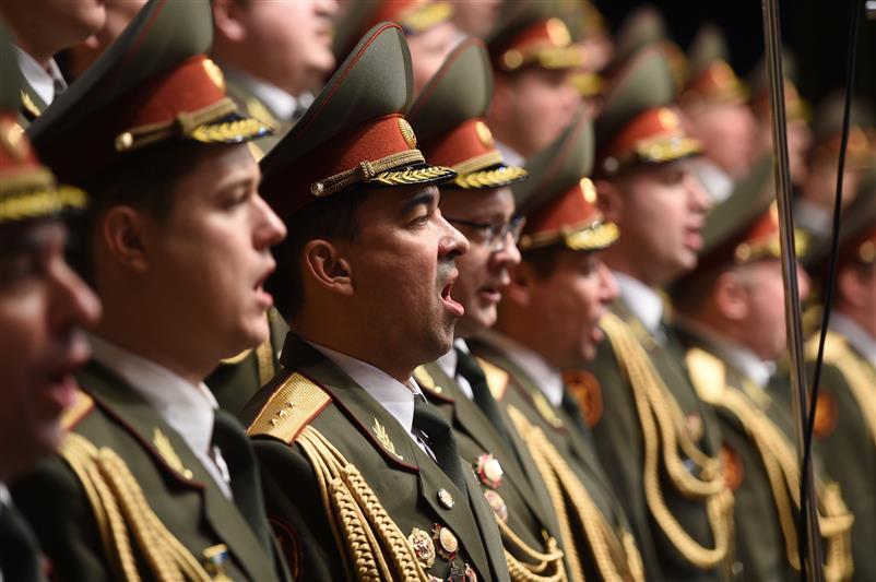 В Нижнекамске прошел очередной концерт Академического ансамбля песни и пляски Росгвардии в рамках гастрольного тура по Республике Татарстан
