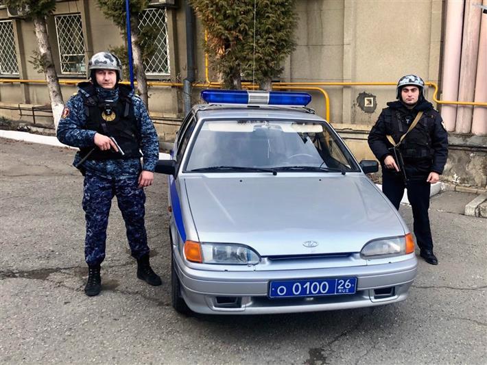 В Кисловодске сотрудники Росгвардии пресекли незаконное проникновение в жилое помещение