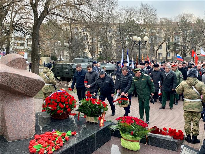 В Южном округе Росгвардии прошли мероприятия, приуроченные к 30-летию со дня вывода советских войск из Афганистана