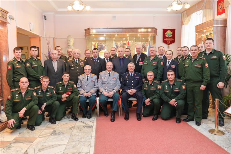 В Московском президентском кадетском училище имени М.А. Шолохова прошел Урок мужества, приуроченный ко Дню защитника Отечества