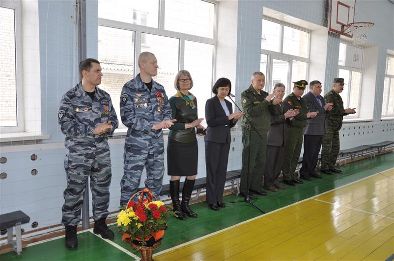 В Белгородской области росгвардейцы организовали кадетский смотр-конкурс 