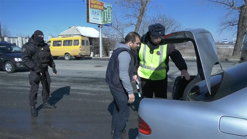 При участии ОМОН  во Владикавказе проведено оперативно-профилактическое мероприятие «Правопорядок»