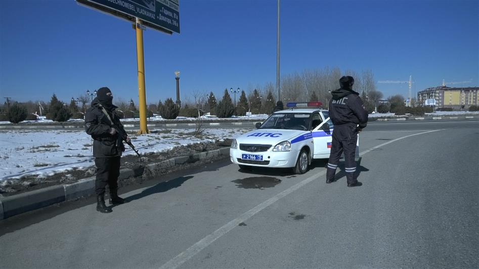 При участии ОМОН  во Владикавказе проведено оперативно-профилактическое мероприятие «Правопорядок»