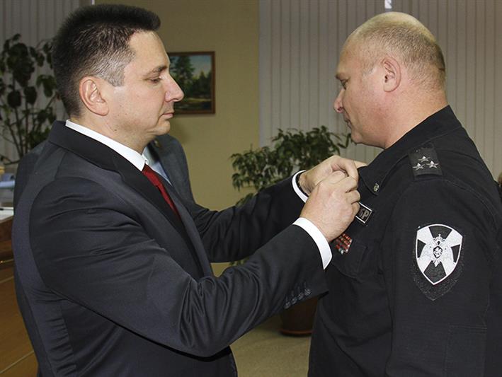 Командир кемеровского СОБР отмечен наградой за заслуги перед регионом 