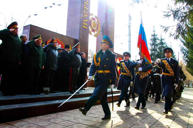 В Сибирском округе прошли торжественные мероприятия по случаю Дня Росгвардии 