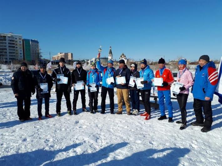 Команда Росгвардии одержала победу на межведомственном чемпионате по лыжным гонкам в Якутии