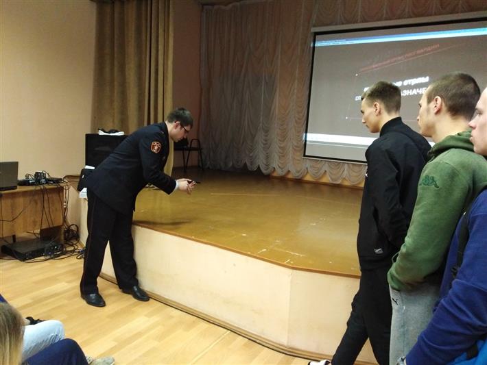 Росгвардейцы Зауралья побывали в гостях у студентов-физкультурников