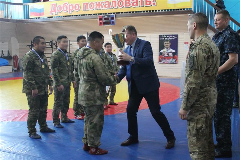 Росгвардейцы завоевали золотые медали кубка бурятского отделения общества «Динамо» по боевому самбо