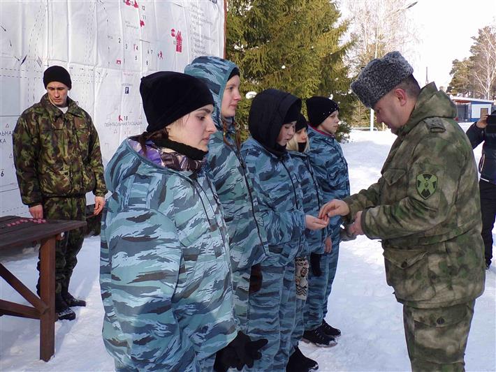 В Зауралье состоялся традиционный кадетский биатлон
