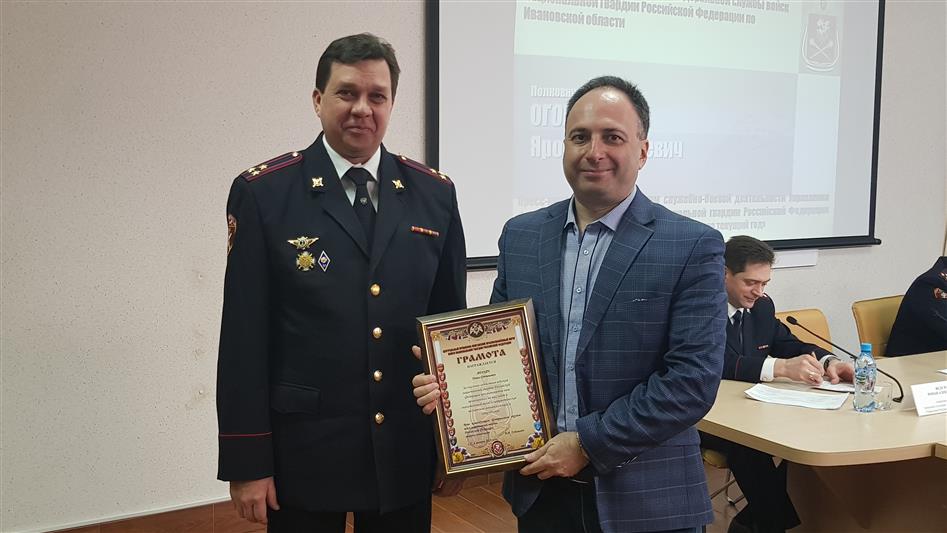 В Иванове журналистам рассказали о результатах деятельности регионального управления Росгвардии