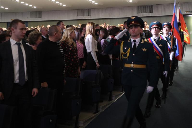 В  Санкт-Петербурге прошел праздничный концерт в честь Дня Росгвардии 