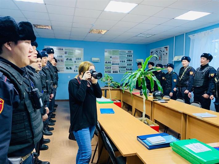 Якутский отдел вневедомственной охраны открыл свои двери для журналистов в рамках празднования Дня войск национальной гвардии России