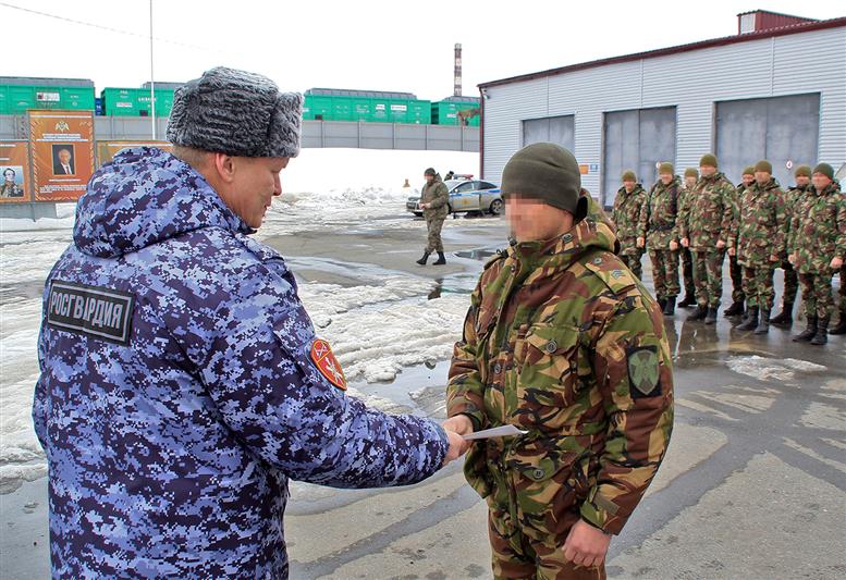 В Мордовии бойцы регионального ОМОН Росгвардии вернулись из служебной командировки