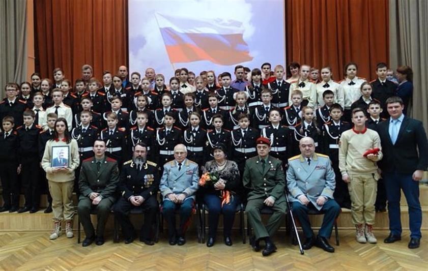 Кадетскому классу Росгвардии в Раменках присвоено имя Героя Советского Союза Петра Евсеевича Брайко