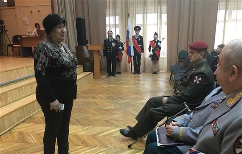 Кадетскому классу Росгвардии в Раменках присвоено имя Героя Советского Союза Петра Евсеевича Брайко