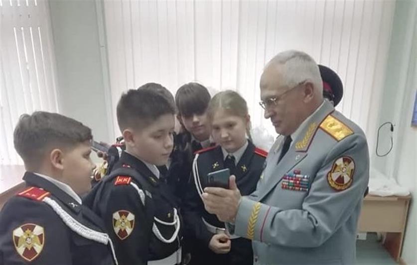 Кадетскому классу Росгвардии в Раменках присвоено имя Героя Советского Союза Петра Евсеевича Брайко