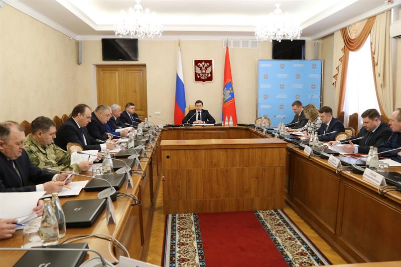 Руководитель орловского областного управления Росгвардии принял участие в заседании антинаркотической комиссии региона