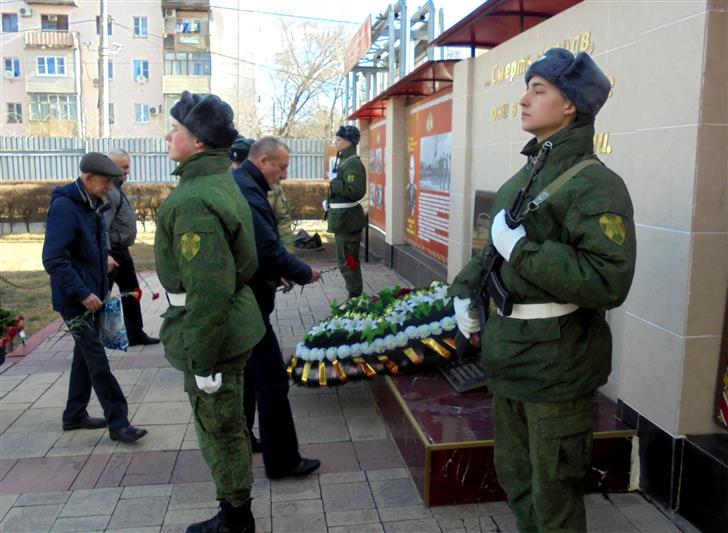 В астраханском батальоне оперативного назначения Росгвардии состоялся День памяти