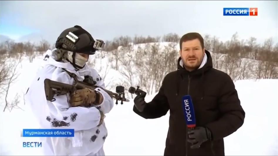 «Россия 1» рассказала о подготовке бойцов СОБР в условиях Арктики (видео)