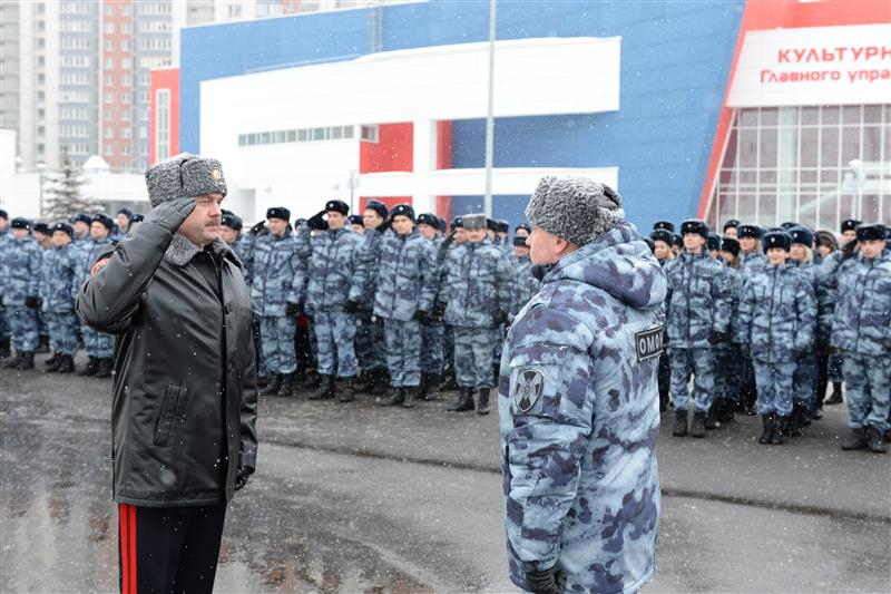 В московском ОМОН состоялись торжественные мероприятия, посвященные Международному женскому дню