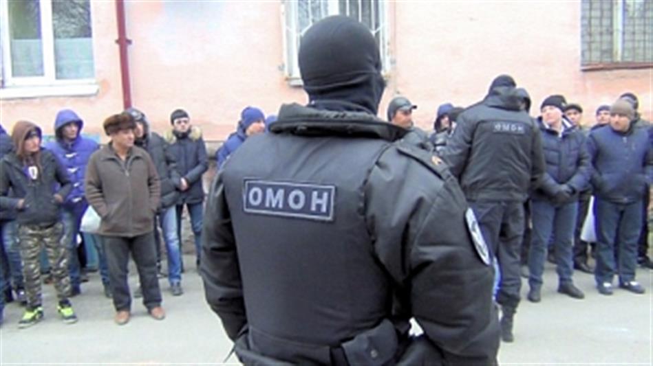 Бойцы ивановского ОМОН оказали содействие полиции при задержании нелегальных мигрантов