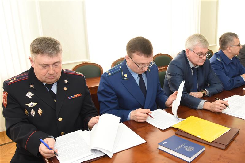 Руководитель марийского управления Росгвардии принял участие в координационном совещании по вопросам правопорядка в республике