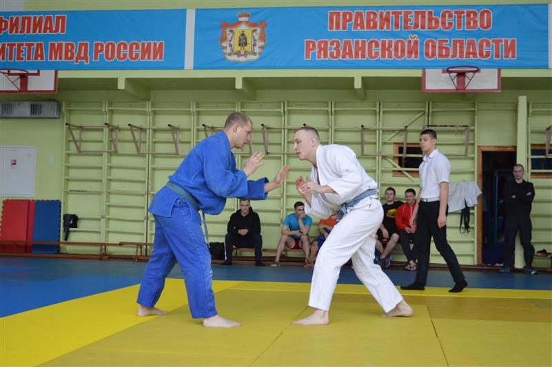 Определён лучший дзюдоист Управления Росгвардии по Рязанской области