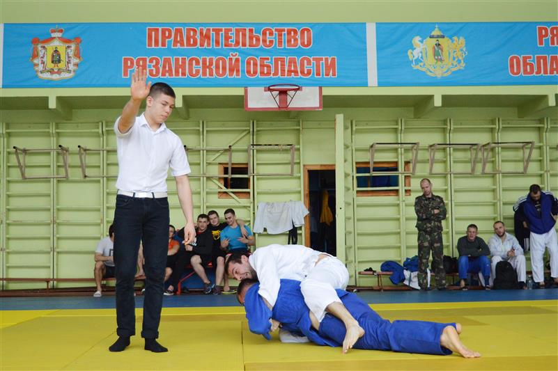 Определён лучший дзюдоист Управления Росгвардии по Рязанской области