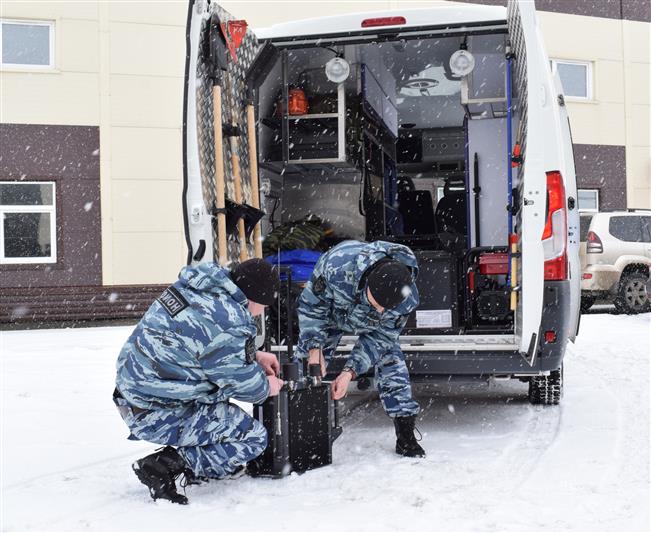 В Казани состоялся пресс-тур в честь 25-летия инженерно-технических подразделений ОМОН  