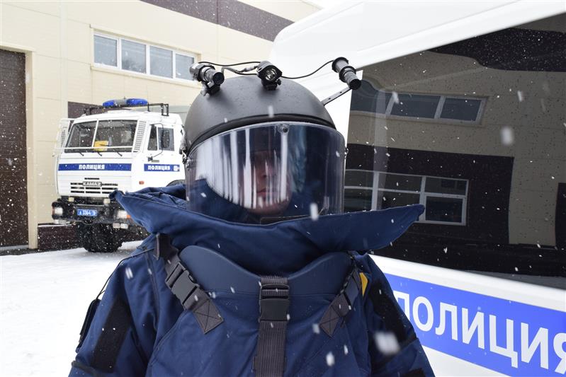 В Казани состоялся пресс-тур в честь 25-летия инженерно-технических подразделений ОМОН  