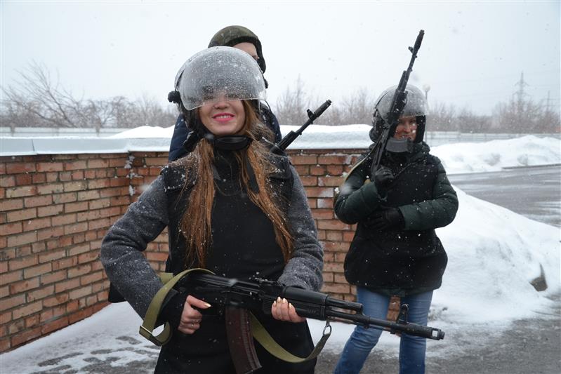 Журналисты Самарской области приняли участие в «Росгвардейском марафоне» (фото, видео)