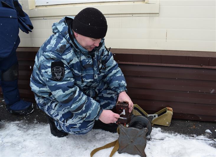 В Казани состоялся пресс-тур в честь 25-летия инженерно-технических подразделений ОМОН  