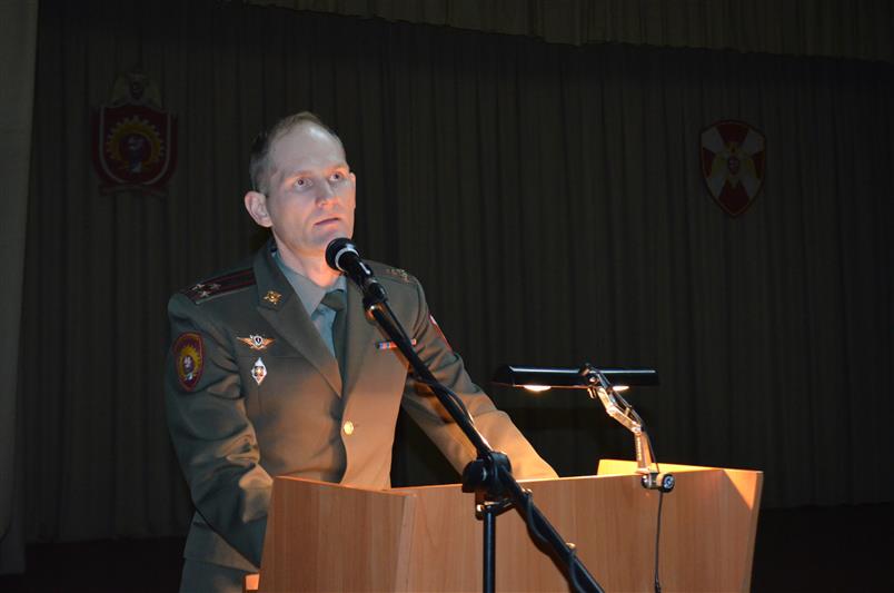 В Новосибирском военном институте Росгвардии прошел тематический вечер, посвященный Евграфу Федотовичу Комаровскому